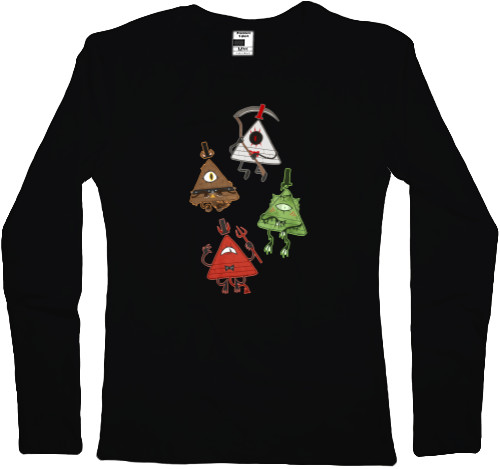 Women's Longsleeve Shirt - Gravity Falls 7 - Mfest