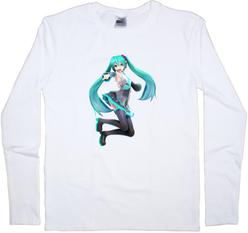 Men's Longsleeve Shirt - Hatsune Miku 5 - Mfest