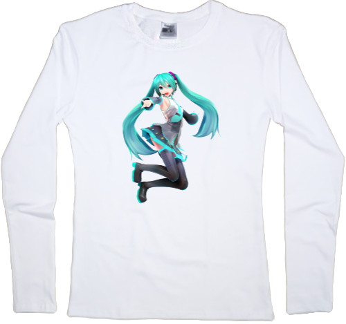 Women's Longsleeve Shirt - Hatsune Miku 5 - Mfest