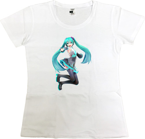 Women's Premium T-Shirt - Hatsune Miku 5 - Mfest