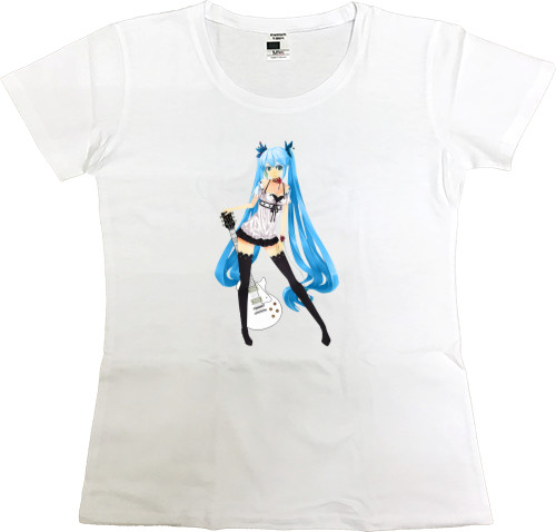 Women's Premium T-Shirt - Hatsune Miku 4 - Mfest