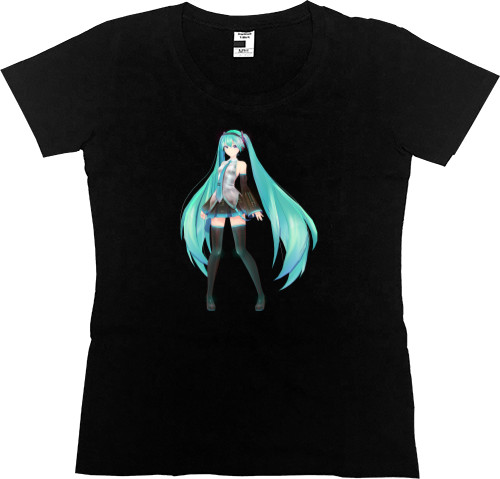 Women's Premium T-Shirt - Hatsune Miku 2 - Mfest