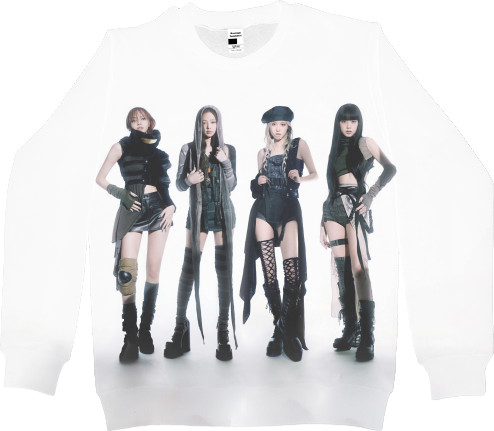 Women's Sweatshirt 3D - blackpink pink venom 4 - Mfest