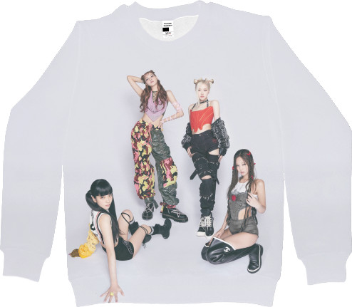 Kids' Sweatshirt 3D - blackpink pink venom 3 - Mfest