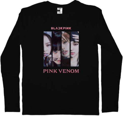 Лонгслив Детский - blackpink pink venom 2 - Mfest