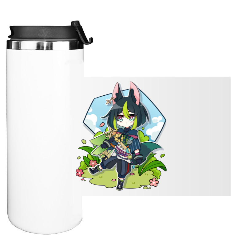 Water Bottle on Tumbler - tighnari GENSHIN IMPACT 4 - Mfest