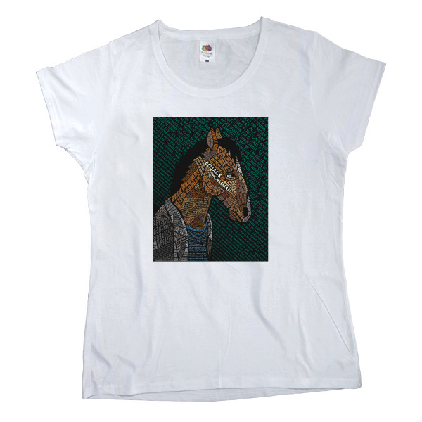 Women's T-shirt Fruit of the loom - bojack 13 - Mfest