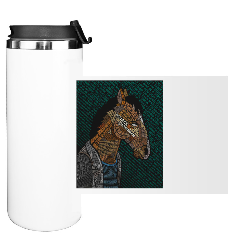 Water Bottle on Tumbler - bojack 13 - Mfest