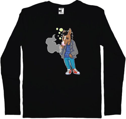 Men's Longsleeve Shirt - bojack 9 - Mfest