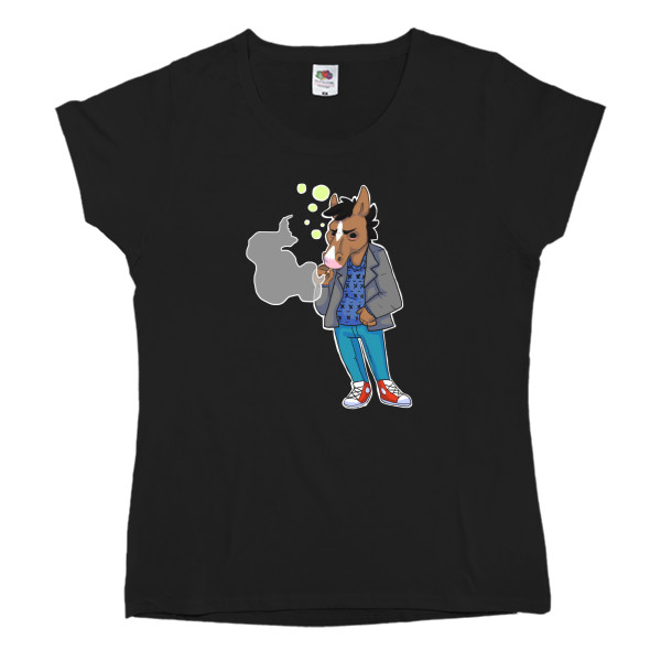 Women's T-shirt Fruit of the loom - bojack 9 - Mfest