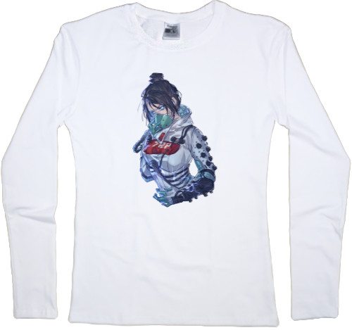 Women's Longsleeve Shirt - apex legends 2 - Mfest