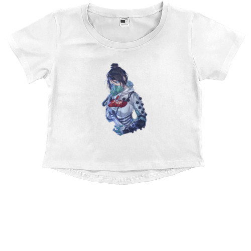 Kids' Premium Cropped T-Shirt - apex legends 2 - Mfest