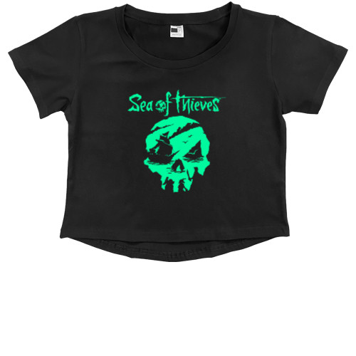 Kids' Premium Cropped T-Shirt - Sea of Thieves 3 - Mfest