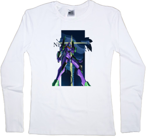 Women's Longsleeve Shirt - eva 01 - Mfest