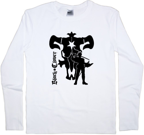 Kids' Longsleeve Shirt - Black clover - Mfest