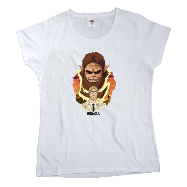 Women's T-shirt Fruit of the loom - Attack On Titan 4 - Mfest