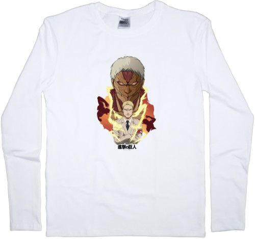 Kids' Longsleeve Shirt - Attack On Titan 3 - Mfest