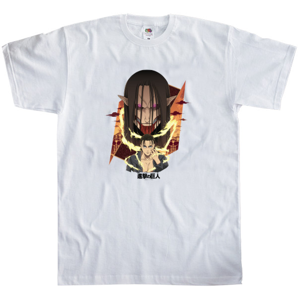 Kids' T-Shirt Fruit of the loom - Attack On Titan 2 - Mfest