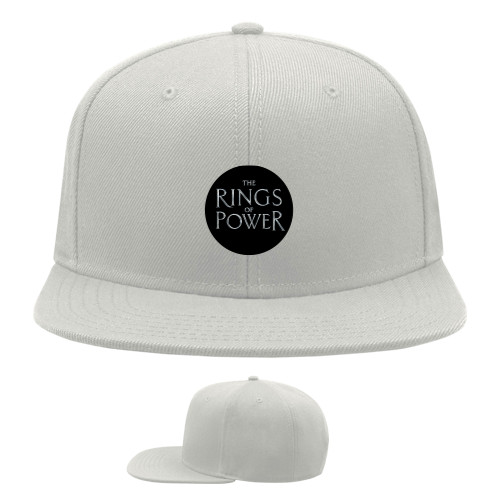 Snapback Baseball Cap - The Lord of the Rings The Rings of Power logo 2 - Mfest