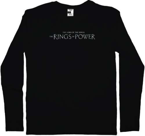 Men's Longsleeve Shirt - The Lord of the Rings The Rings of Power logo - Mfest