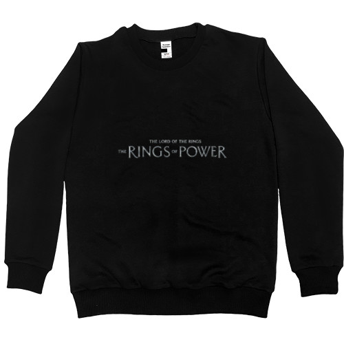 Men’s Premium Sweatshirt - The Lord of the Rings The Rings of Power logo - Mfest