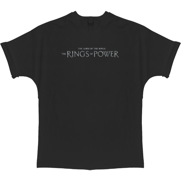 T-shirt Oversize - The Lord of the Rings The Rings of Power logo - Mfest