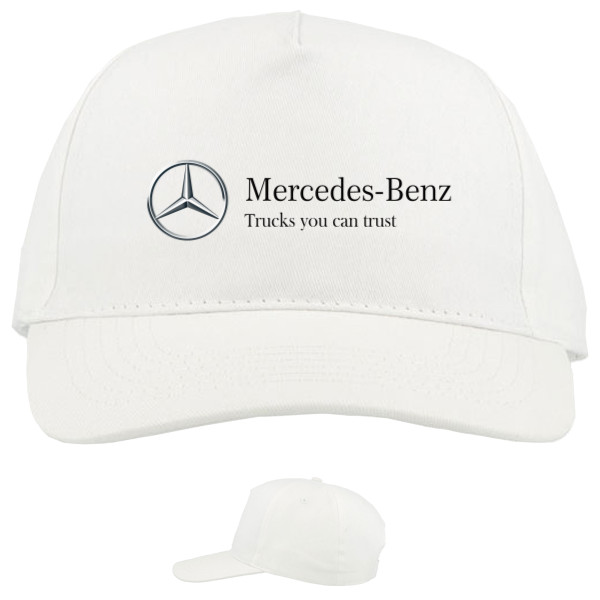 Кепка 5-панельная - Mercedes-Benz logo - Mfest