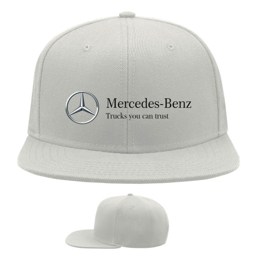 Snapback Baseball Cap - Mercedes-Benz logo - Mfest