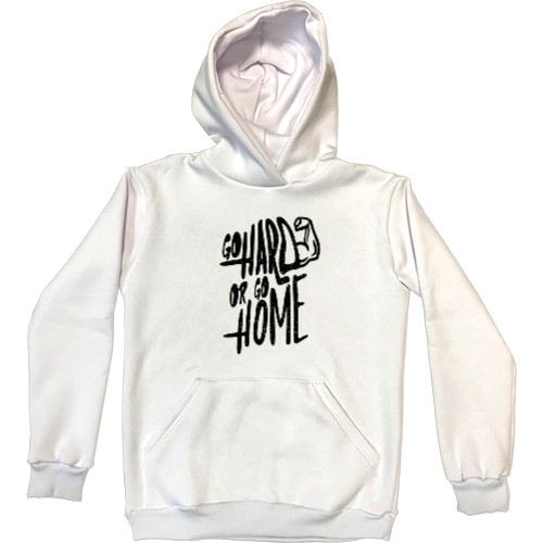 Kids' Premium Hoodie - GO HARD OR GO HOME - Mfest