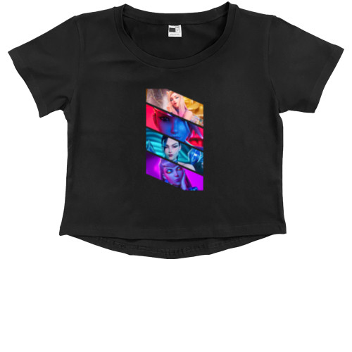 Kids' Premium Cropped T-Shirt - League of Legends 2 - Mfest