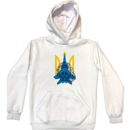 Unisex Hoodie - привид Києва на гербі - Mfest