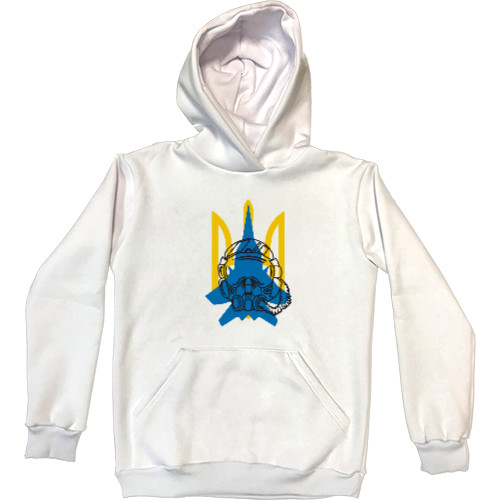 Kids' Premium Hoodie - привид Києва на гербі - Mfest