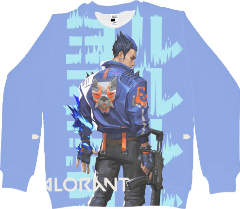 Kids' Sweatshirt 3D - Valorant - Mfest