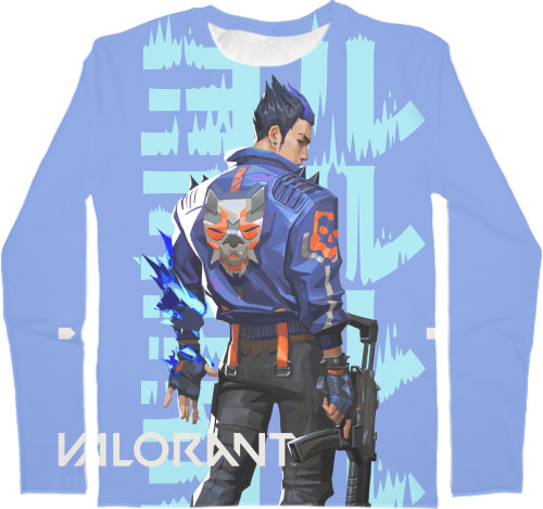 Men's Longsleeve Shirt 3D - Valorant - Mfest