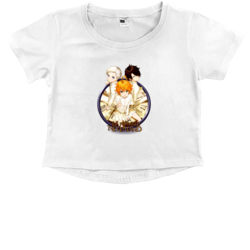 Kids' Premium Cropped T-Shirt - Обіцяний Неверленд 7 - Mfest