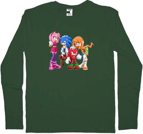 Men's Longsleeve Shirt - sonic 3 - Mfest