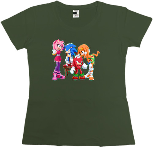 Women's Premium T-Shirt - sonic 3 - Mfest