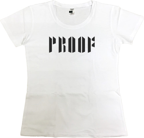 Women's Premium T-Shirt - bts proof 2 - Mfest