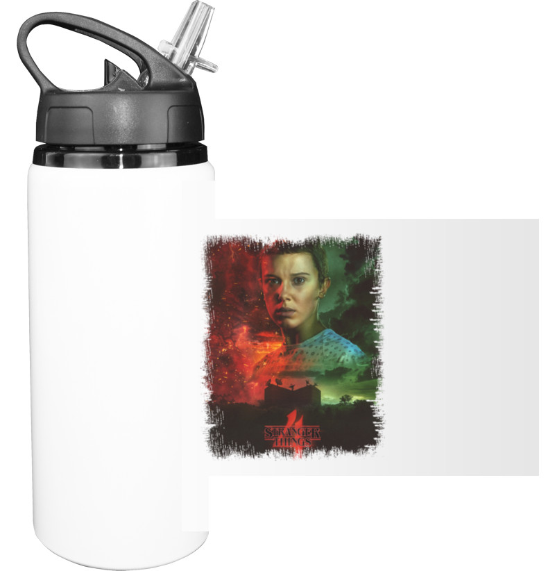 Sport Water Bottle - stranger things 4 (3) - Mfest