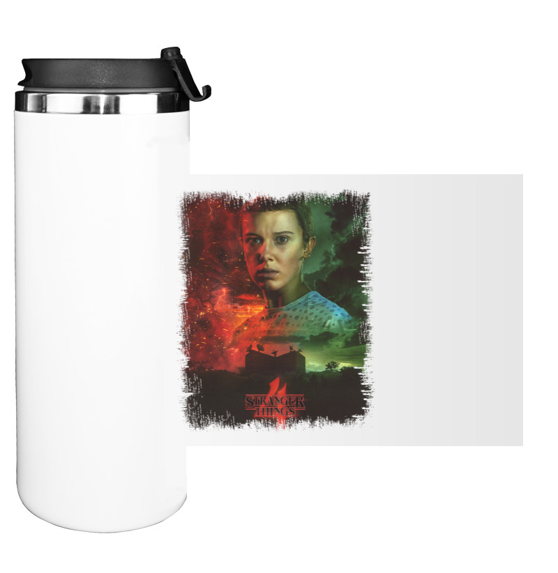 Water Bottle on Tumbler - stranger things 4 (3) - Mfest