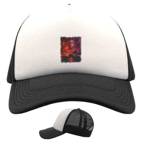 Kids' Trucker Cap - stranger things 4 (1) - Mfest