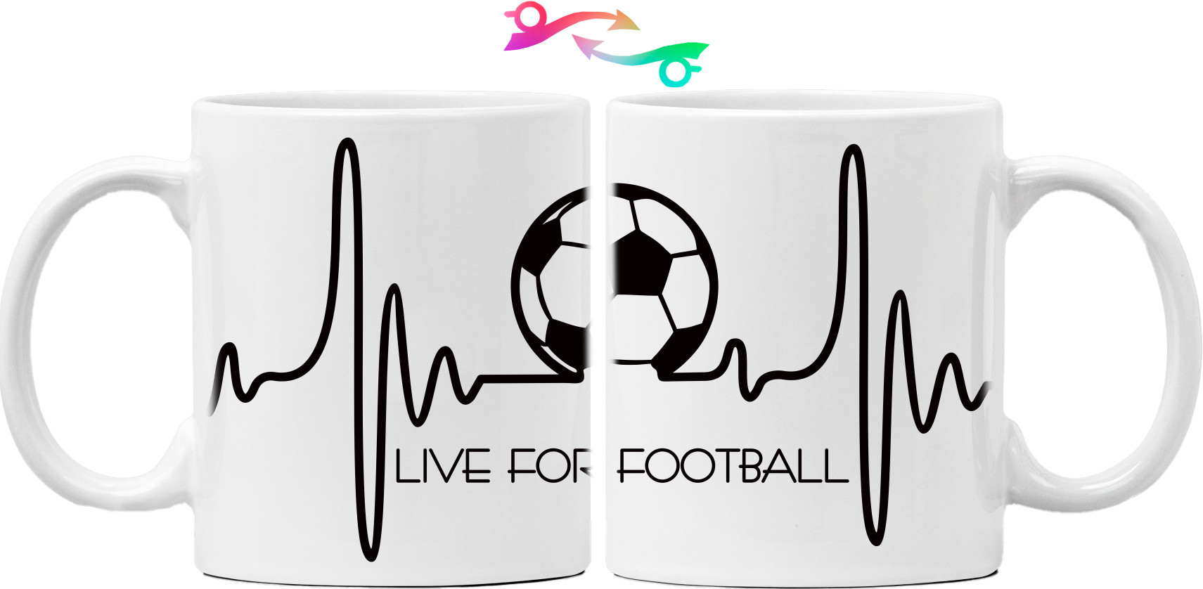 Кружка - LIVE FOR FOOTBALL - Mfest