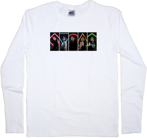 Men's Longsleeve Shirt - itzy neon - Mfest