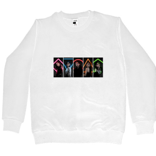 Men’s Premium Sweatshirt - itzy neon - Mfest