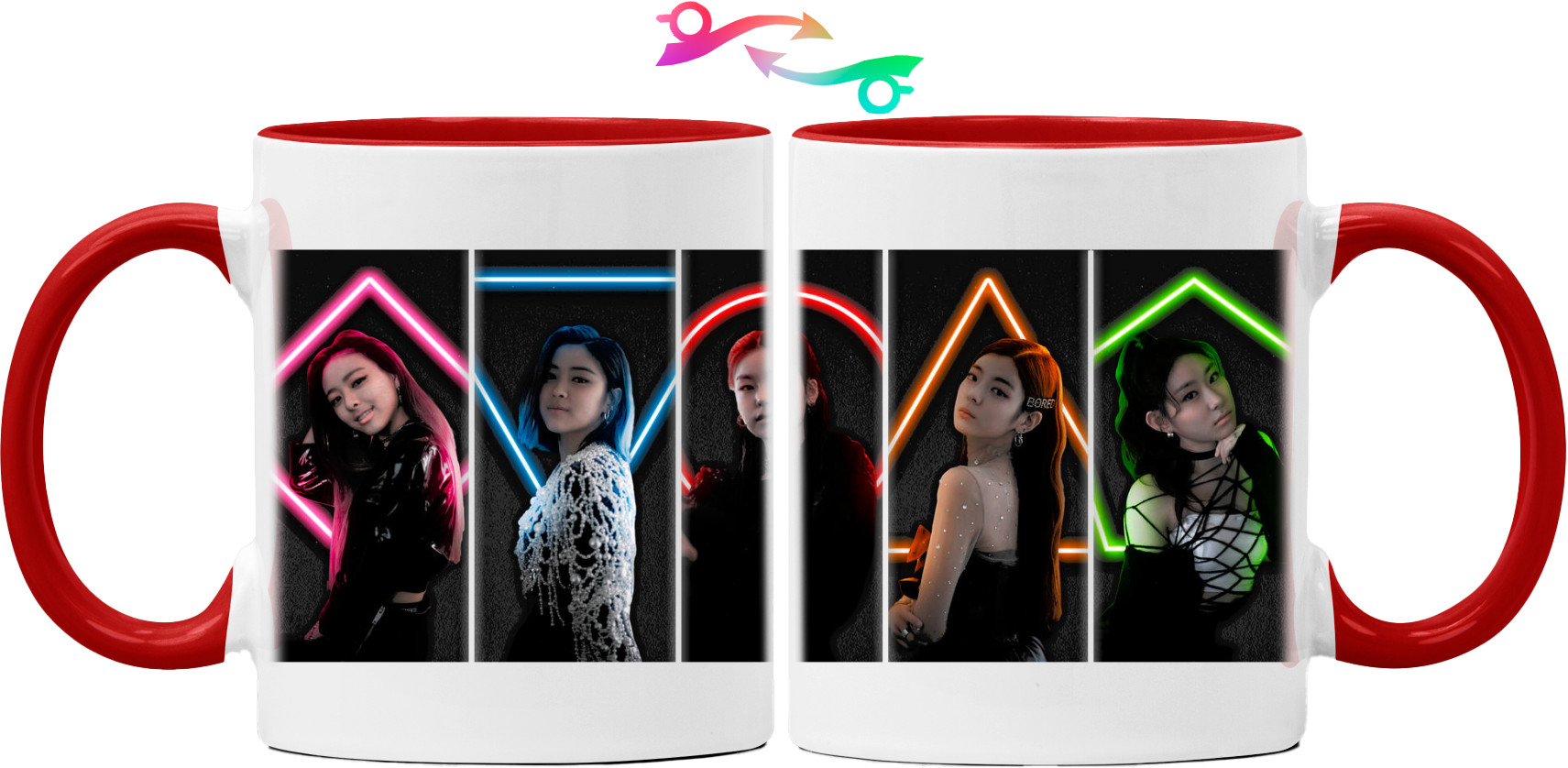 Mug - itzy neon - Mfest