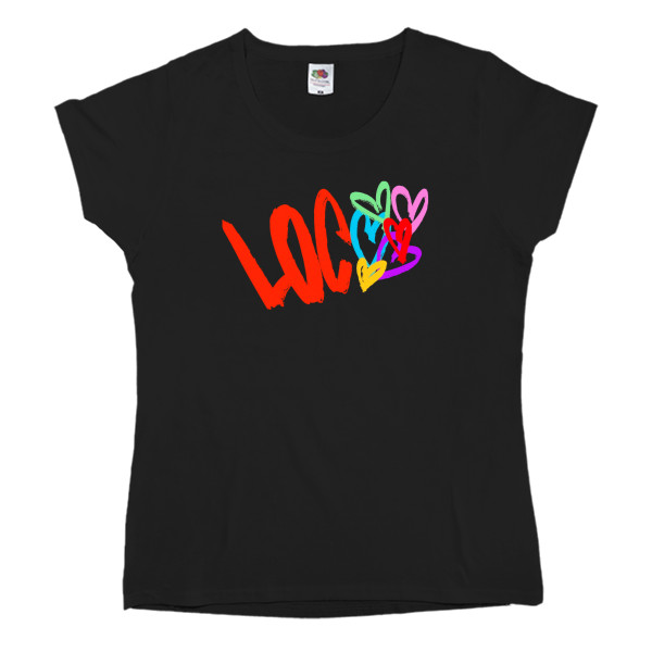 Women's T-shirt Fruit of the loom - ITZY LOCO - Mfest