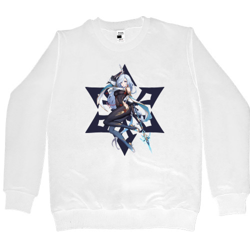 Women's Premium Sweatshirt - shenhe genshin impact 2 - Mfest