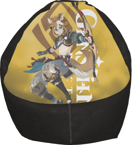 Bean Bag Chair - gorou genshin impact - Mfest