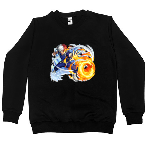 Men’s Premium Sweatshirt - Shoto Todoroki 2 - Mfest