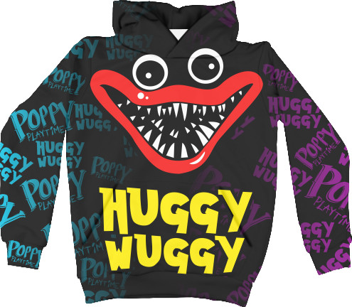 Kids' Hoodie 3D - POPPY PLAYTIME - Mfest